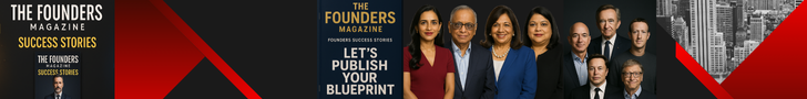 Founder magazine heading