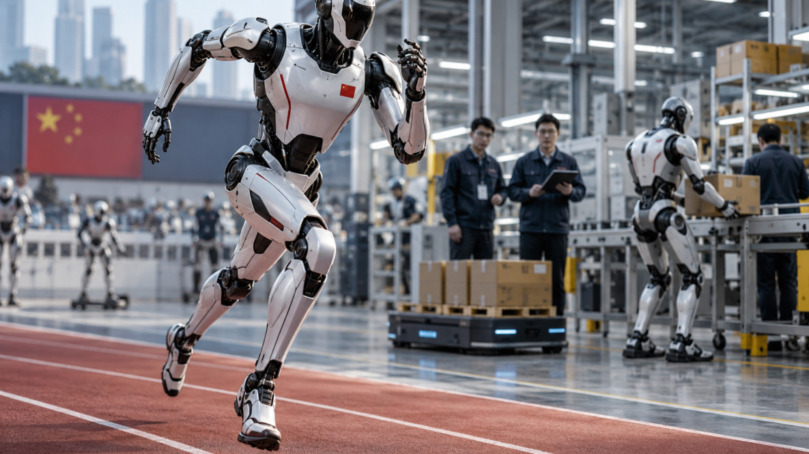 China’s 8.64-Second Robot Beat Bolt’s Time. The Harder Race Is Becoming a Worker 1 China’s 8.64-Second Robot Beat Bolt’s Time