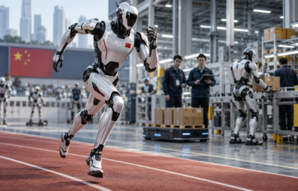 China’s 8.64-Second Robot Beat Bolt’s Time. The Harder Race Is Becoming a Worker 3 China’s 8.64-Second Robot Beat Bolt’s Time