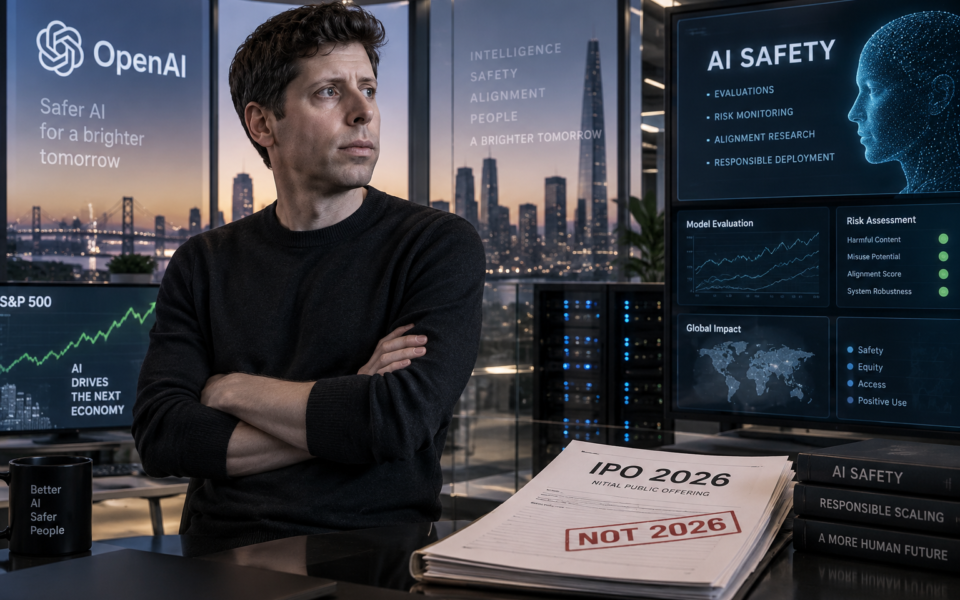 OpenAI Rules Out 2026 IPO as Altman Puts AI Safety Ahead of Wall Street 2 OpenAI Rules Out 2026 IPO