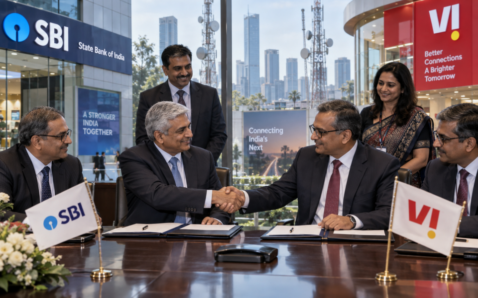 SBI-Led Lenders Said to Back Vodafone Idea With $3.5 Billion Debt